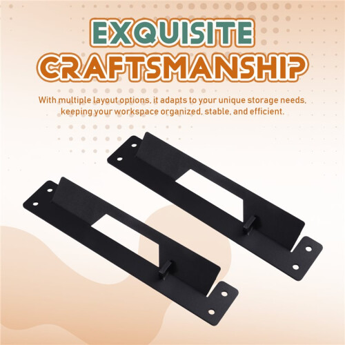 2pcs Small Mounting Brackets Mounting Plate Brackets Mounting Plate Brackets Cleats