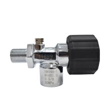 4500Psi 300Bar Diving Tank Cylinder Valve Filling Station Stainless Steel G5/8 HPA Air Tanks Refill Adapter M18x1.5