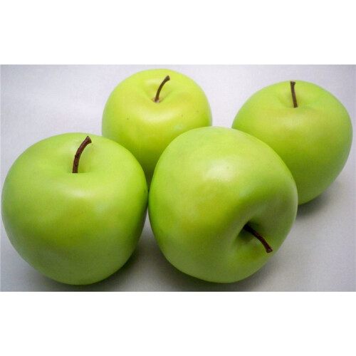 12 Large Artificial Green Apples-Fruit 1