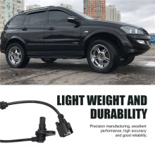 2X Car Front ABS Wheel Speed Sensor 4892009100 for Rexton Kyron