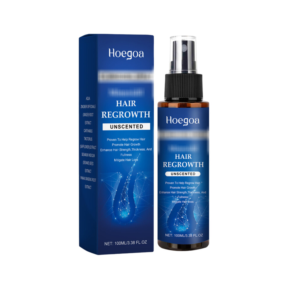 (100ml) Hoegoa Hair Essence Spray Hair Glossy and Smooth Nourishing Scalp Moisturizing Hair Care Essence