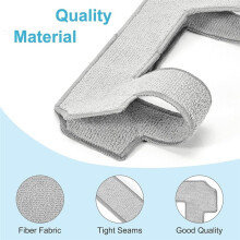 12Pack Cleaning Cloths for Winbot W1 Pro/W1/W2 Omni/W2 Window Cleaning Robots, Cleaners Refills Reusable
