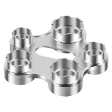 10 in 1 Faucet Aerator Removal Tool, Metal Aerator Key Wrench with Front Threads M28, M24, M22, M20/M18 Reverse Threads