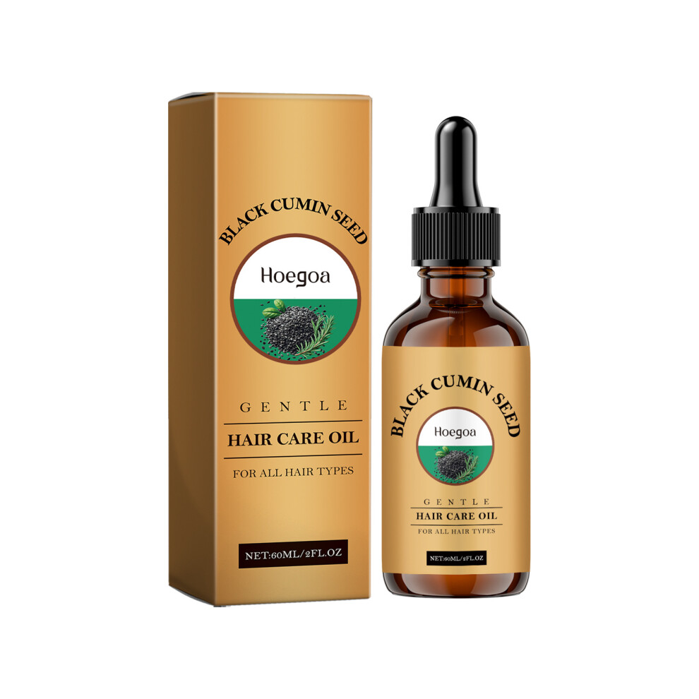(60ml) HOEGOA Rosemary Nourishing Hair Oil Deeply nourishes dry, smooth and shiny hair care oil