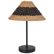 Table Lamp MOMBA Paper Rope Black