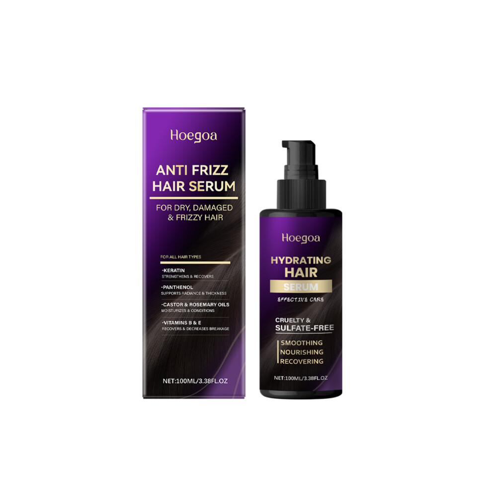 (100ml) Hoegoa Moisturizing Leave-in Conditioner improves dry, frizzy hair, nourishes, moisturizes, and makes hair smooth and shiny.