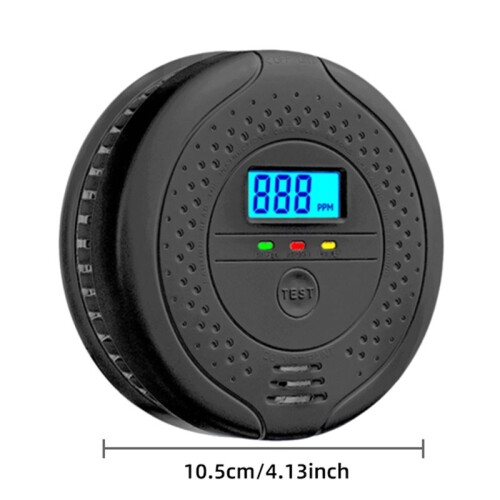 Carbon Monoxide Detector CO Sensor Warning for Home Kitchen High Sensitive Warning LCD Display CO Alarm 2