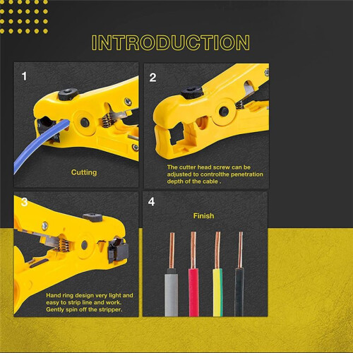 Coax Compression Tool Kit Coax Crimper and Rg6 Crimping Tool with 20 PCS F Compression Connectors 2