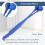 Plastic  2 in 1 Magnetic Hammer Knock Massager Back Scratcher 2