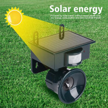 Solar Ultrasonic Bird Repeller PIR Motion Sensor Ultrasonic Bird Repeller Bird Dog Cat Mouse Chaser