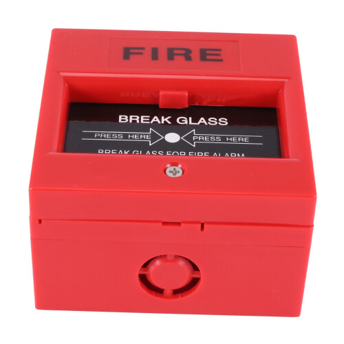 AC 250V/12V  12V Resettable Manual Call Point Fire Alarm Pull Station 2