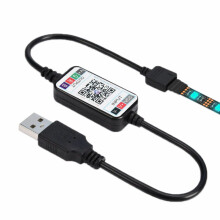 Wireless LED Dimmer Remote Controller DC5-24V Phone APP Connection Control for RGB Light Strip Timer