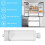 3 Pcs DA97-17376B Refrigerator Water Filter Refrigerator Filter Element 3 Layers of Effective Filtration 4