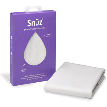 Snüz Crib Waterproof Mattress Protector, Super Soft Brushed Cotton, Machine Washable 40 x 75.5cm