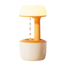 Cool Mist Humidifiers 800ml Anti Gravitys Water Drop Humidifiers for Bedroom Quiet Air Humidifier with Night Light