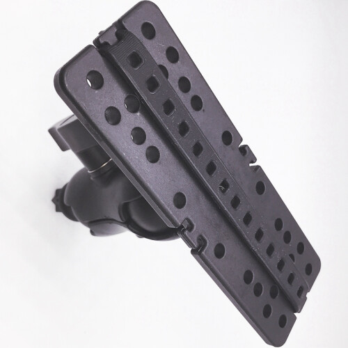 Mount com Fish Finder e Universal Montagem Placa Kayak Acessórios, Inner Base Hexagonal