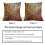 Rust Metal Pillow Covers 18x18 Brown Gold Rusty Copper 5