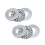 AXK1024 Thrust Needle Roller Bearing with AS1024 Washer 10 3