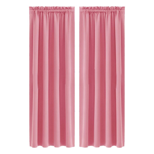 Scandinavian Silk Curtains Heat Insulation Bedroom Kitchen