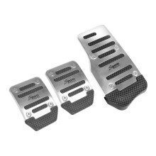Non-Slip Aluminum Alloy Car Pedal Covers 4-Piece