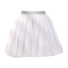 White Tutu Skirt for Girls Ballet Costume Tulle Dress Size