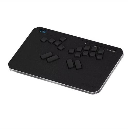 Mechanical  Keyboard Spraying Aluminum Shell Customized Gaming Hitbox for PC PS  Steam NS2 Black
