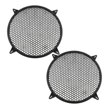 2 Stuks 12 Inch Mesh Luidsprekerroosters, Beschermhoes voor Subwooferroosters voor Thuis- en Autoluidsprekers, Zwart