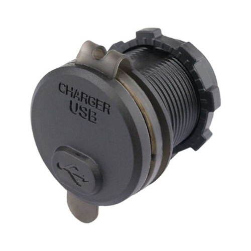 Car USB Fast Charger Socket 12V/24V with On/Off Switch and 1