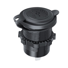 Car Adapter 12V-24V Dual Port with Safety Protection and