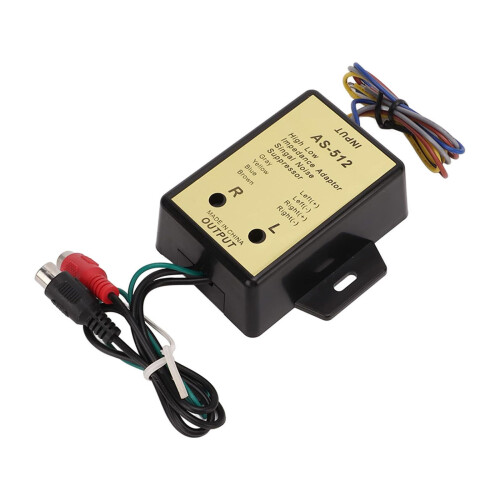 Speakers Level Output Converter 2-Channel Line Adapter for