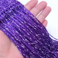 Sequin Door Curtain Purple Sheer Panel 39x79 inch