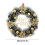 Christmas Wreath Gold Decorations 12 Inch Pinecone 2