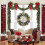 Christmas Wreath Gold Decorations 12 Inch Pinecone 3