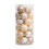 24Pcs 1.5 Inch Mini Christmas Balls Beige 2