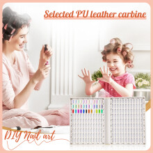 216 Nail Art Display Stand -  Nail Design Presentation with 216 Colors and 240 Nail Tips - Nail Gel Color Samples for Nail Studios and DIY -