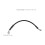 Motorcycle Hydraulic Brake Line Hose Nylon 10ft 5