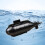 RC Submarine Toy Pool Bath Play Rechargeable 6M Range 4