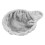 Soft Plush Cat Hammock with Frame for Cat Tree Light Grey 6