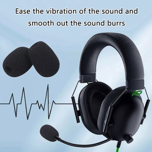 Gaming Headset Microphone Windshield Foam Cover 1/2/5 Pcs 1