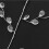 Acrylic Bead Drop Bouquets White Floral Picks 3 Pack 6