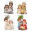 Christmas Nativity Figurine Set Indoor Tabletop Decoration 4