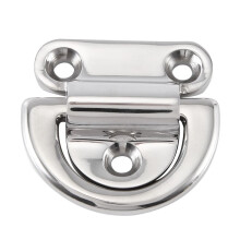 Yacht Accessories Boat D-Type Connecting Ring Buckle Stainless Steel Yacht Bolt Rope Fixed Ring 8mm