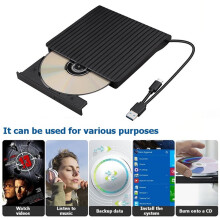USB3.0 Externes Optisches Laufwerk Typ-C für Desktop-Computer Tragbare CD/DVD-Brenner Laptops