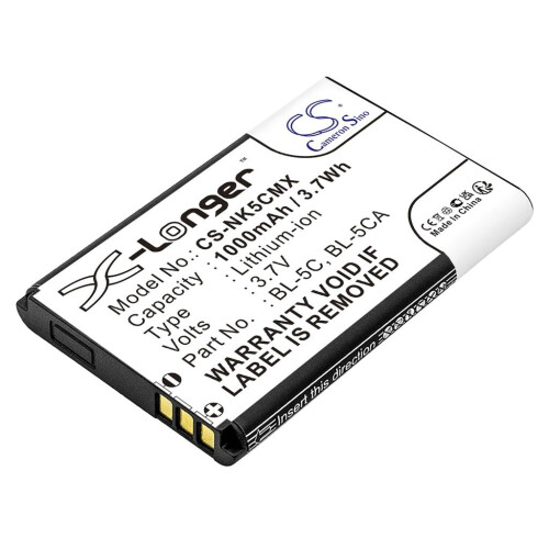 Batterij voor Anycool Enjoy W02, etc.