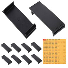 Universal Breaker Filler Plate for Load Centers 10 Pack, Use for Closing 1 Inch Breaker Panel Blanks, with Panel Label