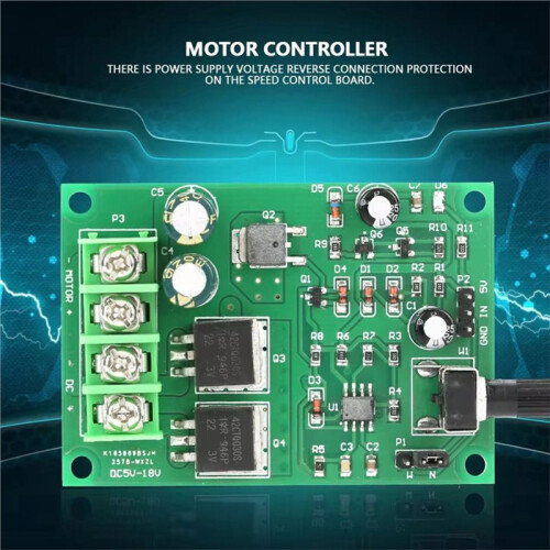 5V-18V  Borstelloze Motor Driver Controller Board 15A Borstelloze  Motor Driver Controller Board voor Hardeschijf 2
