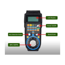 CNC Wireless Handwheel MPG Pendant Handwheel 4axis USB Receiver for CNC Milling Machine