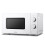 COMFEE' 700W 20L White Microwave Oven With 5 Cooking Power Levels, Quick Defrost Function, And Kitchen Manual Timer - Compact Design CM-M202CC(WH) 1
