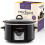 Crock-Pot Crockpot Digital Slow Cooker | 3.5 L (3-4 People) | Programmable Countdown Timer | UK 3 Pin Plug | Black [CSC113] 1
