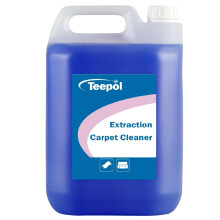 Teepol Extraction Carpet Cleaner 5L - Professional Upholstery and Rug Cleaning Solution, Low Foaming for Extraction Machines